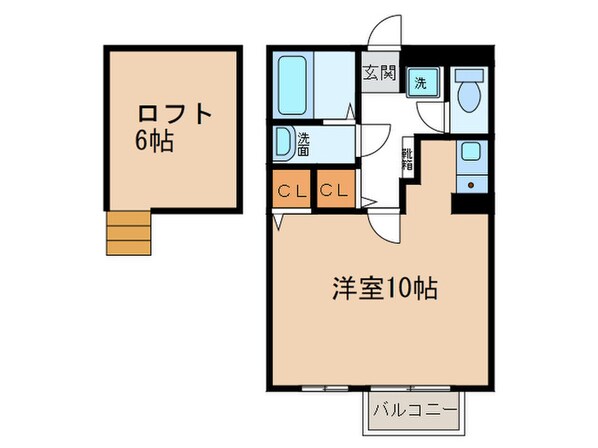 ALS春田野　B棟の物件間取画像